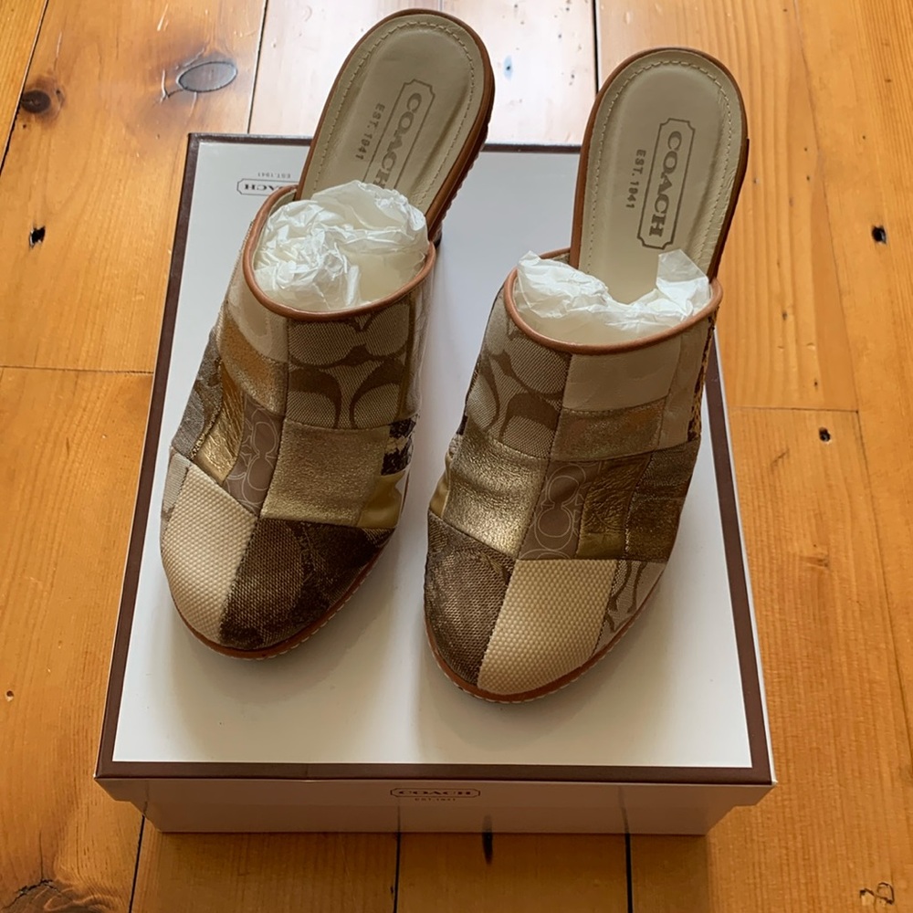 Coach Patchwork Heels - image 1